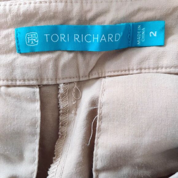 Tori Richard capri pants, EUC - Picture 3 of 3